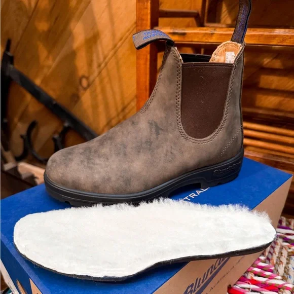 Blundstone #584 Chelsea Thermal Boots in Rustic Brown Size: US 6.5 (AU 3.5) - Picture 5 of 5